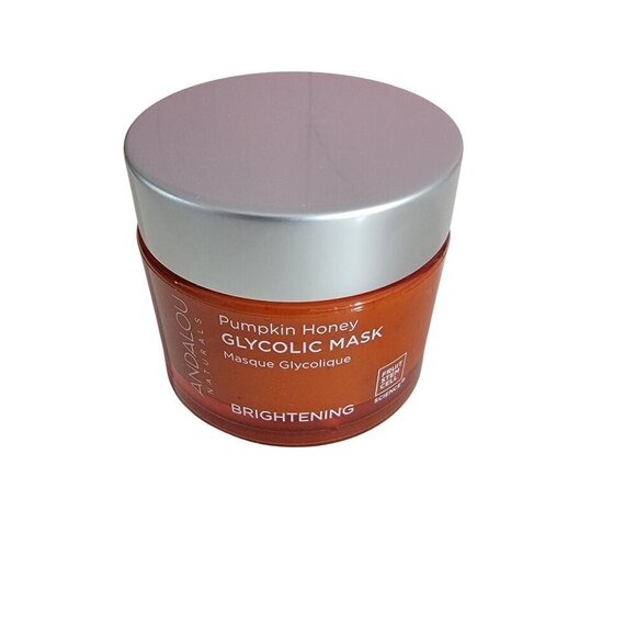 ANDALOU BRIGHTENING PUMPKIN HONEY GLYCOLIC MASK NIB - Picture 2 of 8